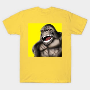 the gorilla in the skull island kaiju T-Shirt